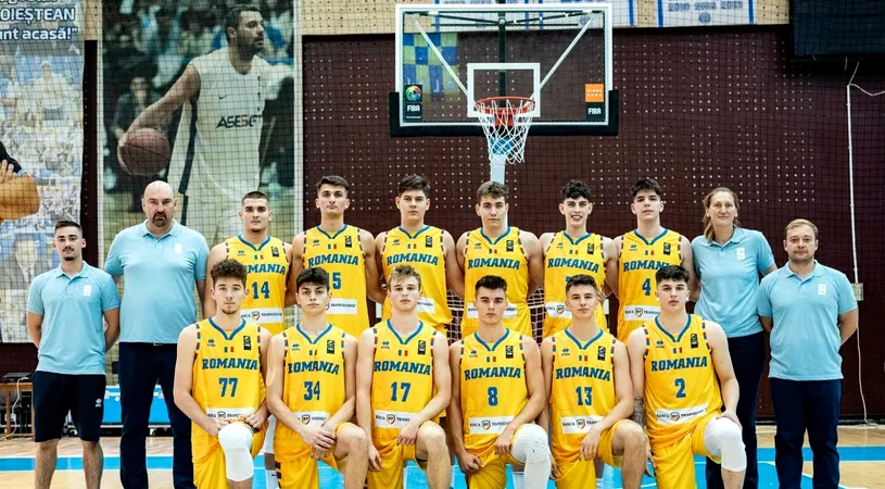 Băieții au copiat fetele! România, tot locul 7 la FIBA U18 European Championship - Division B, Ploiești 2022
