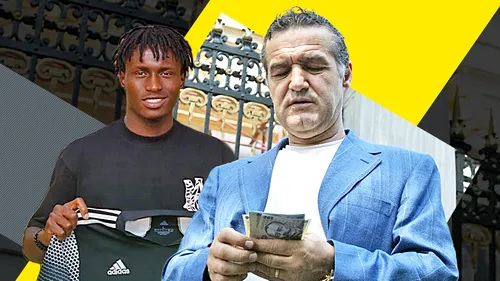 De ce îi convine lui Gigi Becali să îl cumpere pe nigerianul David Ankeye, atacantul puternic ca un taur de la Sheriff Tiraspol! Ce contract i-a oferit patronul FCSB pentru a-l convinge să-i ia locul lui Andrea Compagno. EXCLUSIV