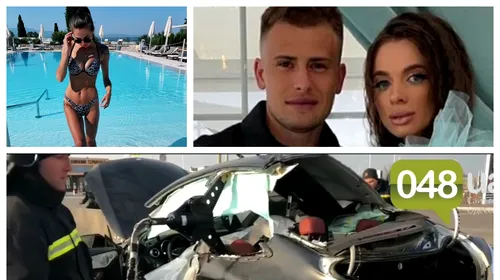 Tragedie uriașă pentru un fotbalist! Frumoasa sa soție a murit pe loc într-un accident șocant: tânăra era dependentă de adrenalină și se filma des cu o mână pe volan la viteze amețitoare | VIDEO
