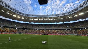 Iubirea roş-albastră e în toată România. Au venit din Severin pentru FCSB - Shkendija