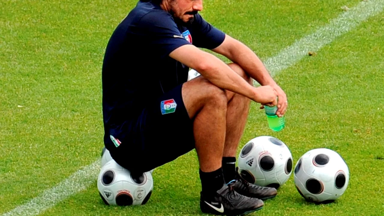 Gattuso a suferit o fractură, după un accident stupid