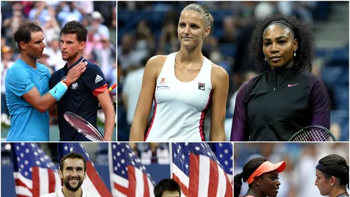 Așa arată tabloul sferturilor la US Open 2018: firele epice care animă sprintul final spre trofee și 4 derby-uri de urmărit, începând cu ora 19:00