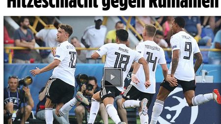 România U21 - Germania U21 2-4 | Presa din străinătate, impresionată de naționala lui Mirel Rădoi! "Germania era șocată. România a fost echipa care a provocat". Cei doi tricolori care au fost evidențiați