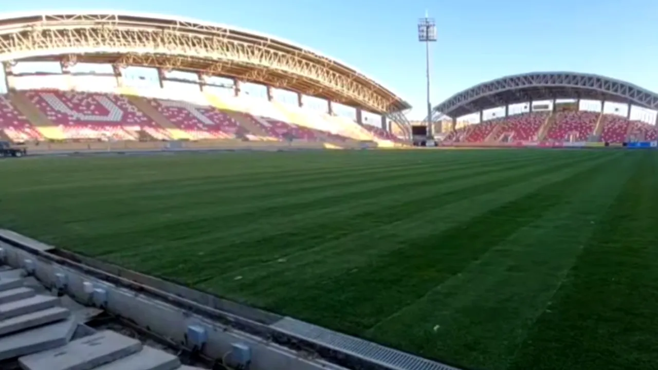 Stadionul Aradului are un gazon nou, dar UTA încheie anul în „exil”! Ce lucrări mai sunt de finalizat