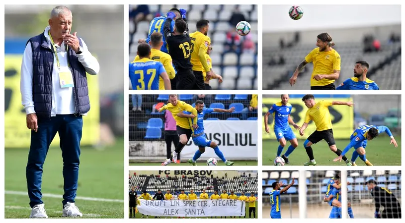 FC Brașov, umilită de Petrolul! Andrei Șanta, eșec la debutul ca antrenor principal: ” E greu. Ăștia sunt jucătorii, mergem mai departe cu ei”