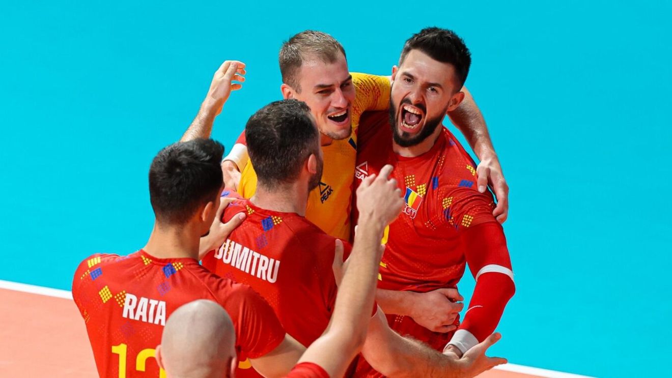 Performanță extraordinară: România a învins Croația și s-a calificat în sferturile de finală ale EURO 2023 la volei masculin! „Tricolorii” au doborât recordul vechi de 40 de ani!