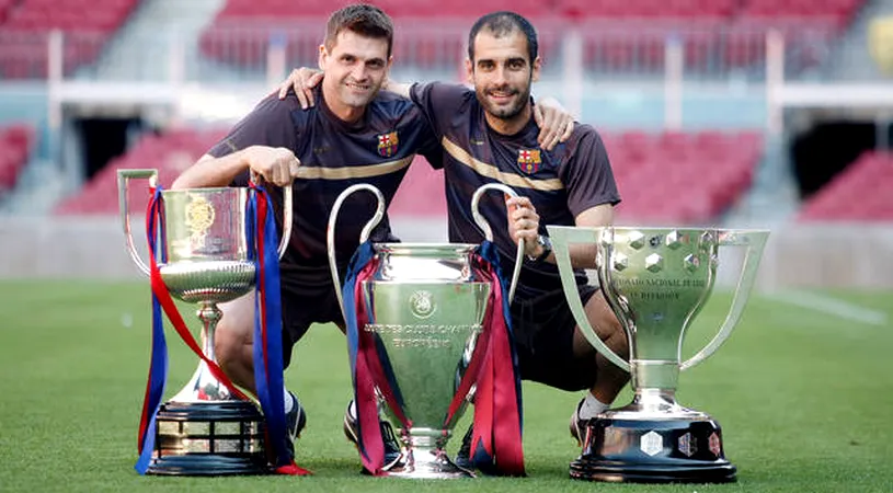 Întâlnire ISTORICĂ‚: Barcelona lui Guardiola va juca împotriva Barcelonei lui Vilanova! Unde joacă Messi în meciul de adio al lui Pep
