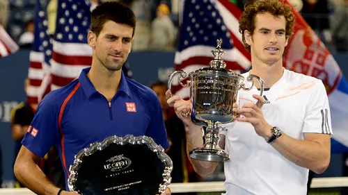 Reeditarea uneia dintre cele mai frumoase finale de la US Open, încă din sferturi. Djokovic - Murray, în blockbusterul turneului