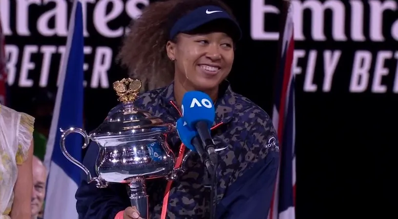 Naomi Osaka - Jennifer Brady 6-4, 6-3 Live Video Online în finala de la Australian Open. Japoneza a cucerit al 4-lea titlu de Grand Slam al carierei