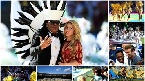 Asta a fost. Shakira, în prim-planul festivității de închidere. GALERIE FOTO | Ultima zi la Mondialul din Brazilia
