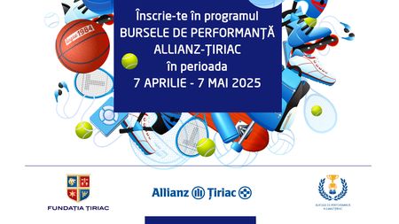 Încep înscrierile pentru cea de-a zecea ediție a programului „Bursele de performanță Allianz-Țiriac”
