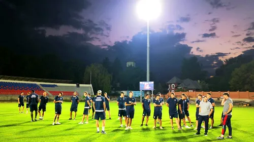 Cum arată acum stadionul din Târgoviște și ce promit autoritățile locale. Jucătorii Chindiei au fost la evenimentul la care primarul a dat noi vești despre revenirea acasă a echipei