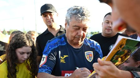 Înainte de România - Canada, selecționerul a avut o reacție fabuloasă despre Mircea Lucescu. „Wow! Eu nu vreau asta”