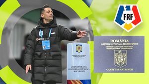 Lui Mirel Rădoi îi poate fi interzis dreptul să mai stea pe banca echipei lui Mihai Rotaru şi să dea indicații în Superliga! Nu are carnetul de antrenor necesar, iar ITM şi FRF pot declanşa procedura împotriva fostului selecționer al României. EXCLUSIV