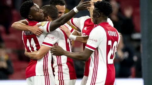 Ajax Amsterdam refuză să lase jucătorii africani la loturile naționale!