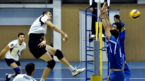 Cupa României la volei masculin, repetiție pentru finala campionatului. Tomis Constanța și CSVM Zalău joacă azi cu trofeul pe masă