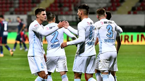 Chindia Târgoviște – FCSB 0-2, Video Online, în etapa a 9-a din Liga 1 | Toni Petrea, a patra victorie consecutivă pe banca roș-albaștrilor!