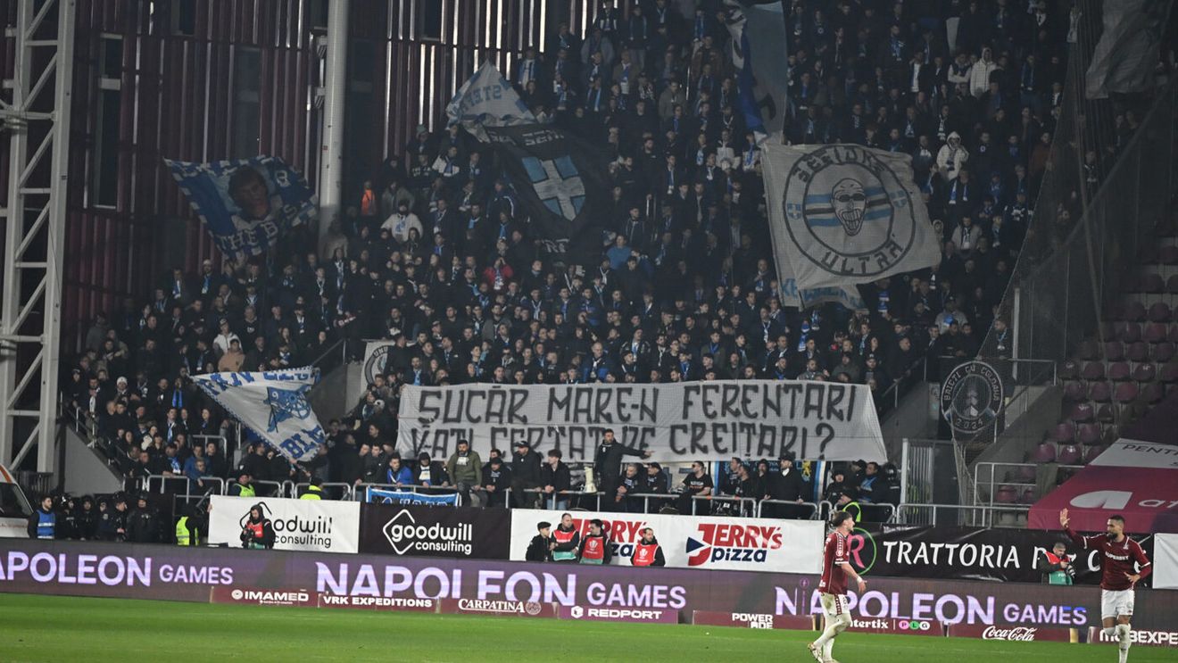 „La următoarea, meciul va fi întrerupt!”. Scandările xenofobe și rasiste au oprit temporar partida Rapid – Craiova