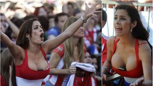 GALERIE FOTO | A revenit Larissa Riquelme. Ultima "nebunie" a fotomodelului care cunoștea celebritatea la CM 2010