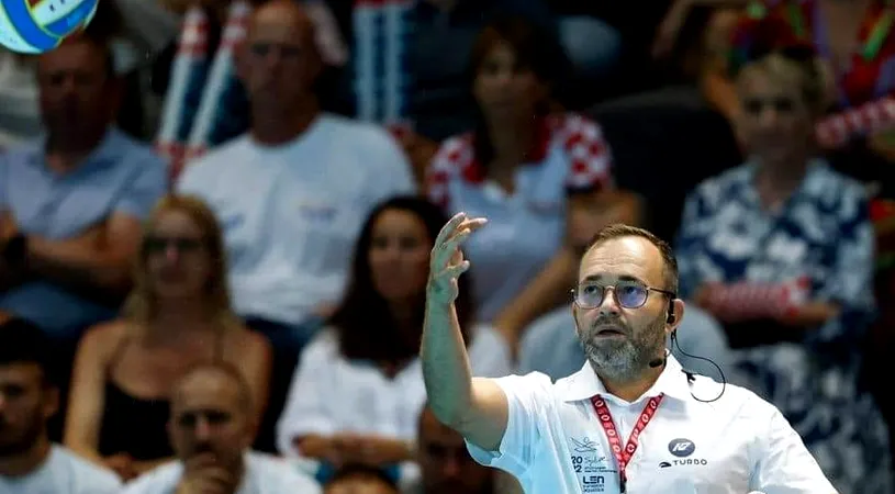 Record în sportul românesc: un arbitru de polo pe apă ajunge pentru a patra oară consecutiv la Jocurile Olimpice! Cine este Adrian Alexandrescu. „Visul meu la Paris este să conduc finala”