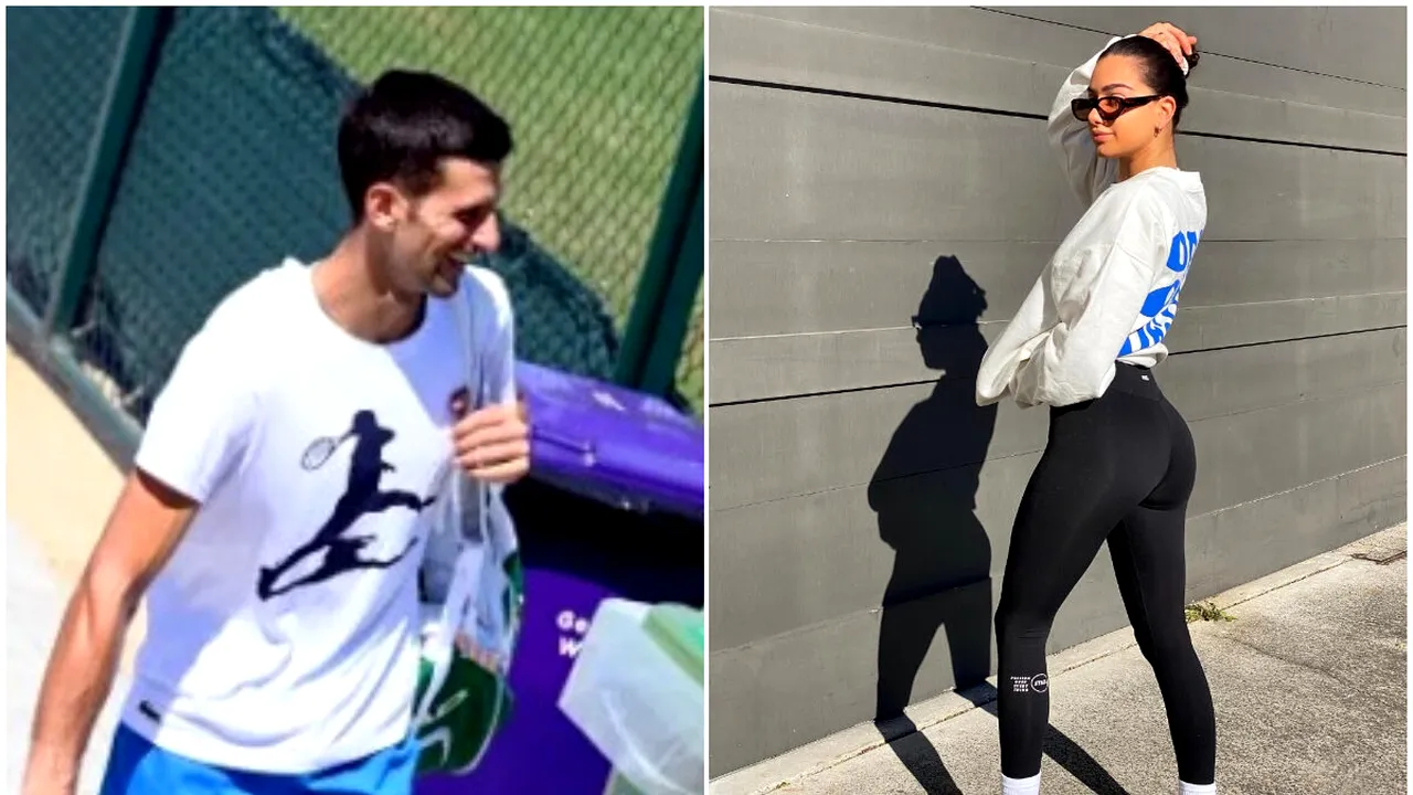Novak Djokovic, reacție neașteptată când a trecut pe lângă iubita lui Nick Kyrgios înaintea finalei de la Wimbledon | GALERIE FOTO