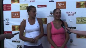 Echipa formată din Cristina Dinu și Lina Gjorcheska s-a calificat în finala la dublu de la Hechingen!