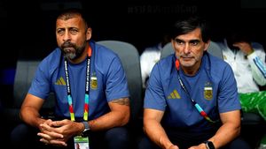 „Vreau să îi prezint scuzele mele, dacă ne întâlnim”. I-a dat un pumn lui Olmo după Spania – Argentina 1-0 și acum regretă
