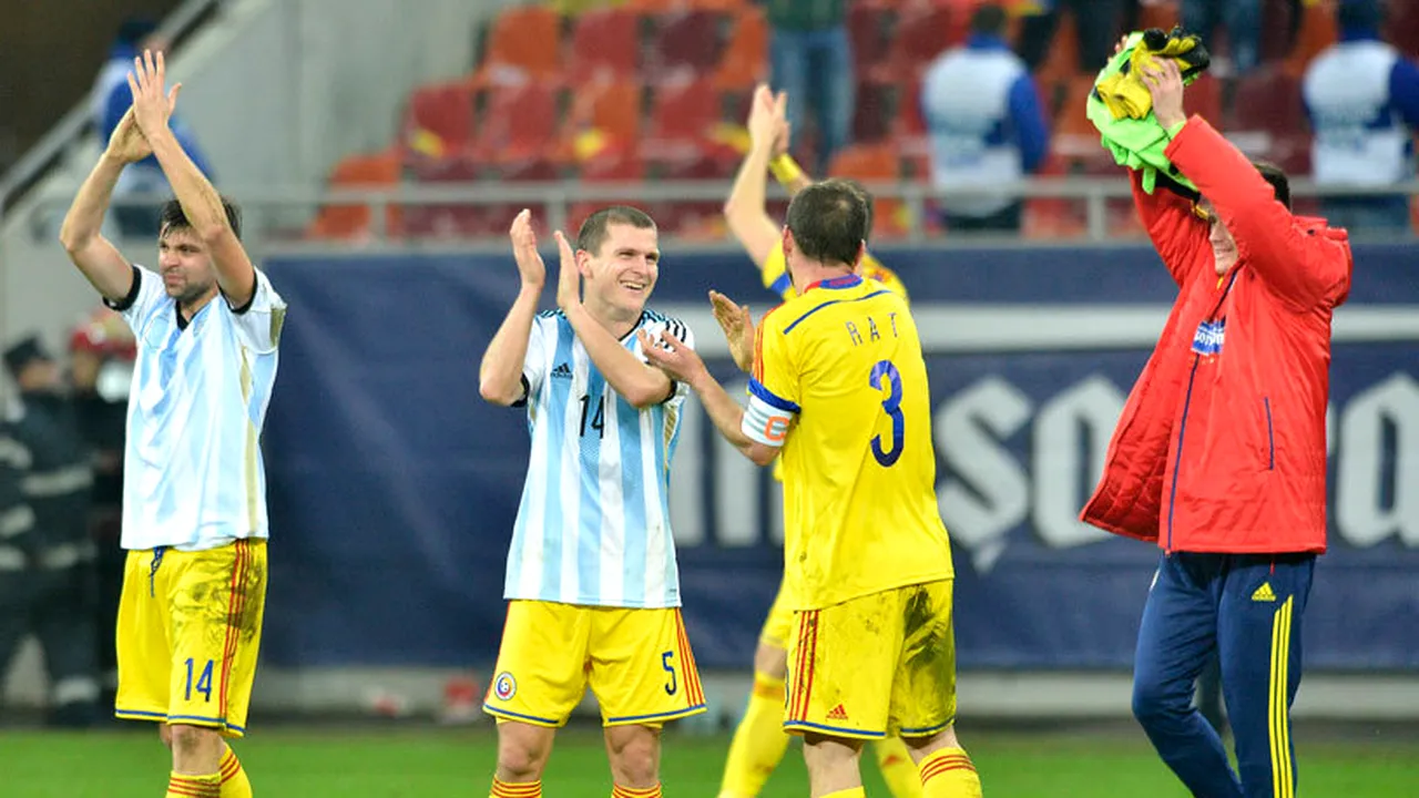 România încheie anul 2014 pe locul 15 în clasamentul FIFA. Topul primelor 10 naționale
