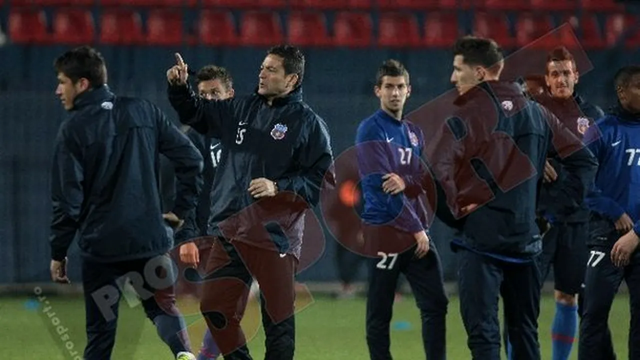 4 jucători noi în primul 11, Ilie Stan schimbă sistemul pentru Adrian Cristea!** Cum va arăta Steaua în 2012