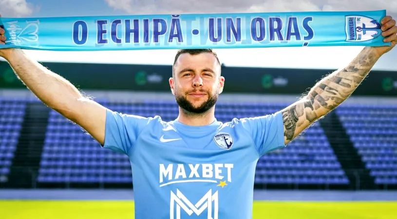 Revenire surprinzătoare la FC Voluntari! L-a readus pe Mickael Panos, la care renunțase după primele 11 etape ale sezonului trecut