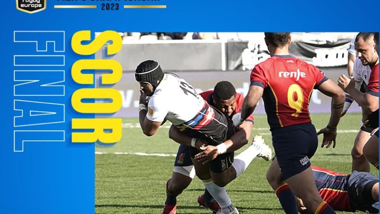 Victorie mare pentru naționala de rugby! „Stejarii" au învins Spania chiar la ea acasă și au luat medalia de bronz la Badajoz | VIDEO