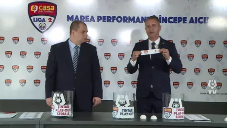 A fost stabilit programul play-off-ului Ligii 2. Petrolul - ”U” Cluj se joacă în prima etapă