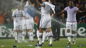 FOTO** "Fair-play" catalan? Vezi cum au fost "goniți" interiștii de pe Nou Camp