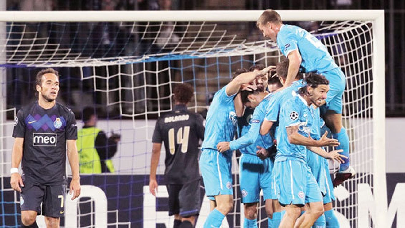 Și-au stricat aniversarea!** Zenit - FC Porto 3-1! Săpunaru n-a fost inclus în lot