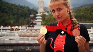 Sonia Grindeanu, campioană mondială la Wushu tradițional. România s-a întors din China cu șase medalii