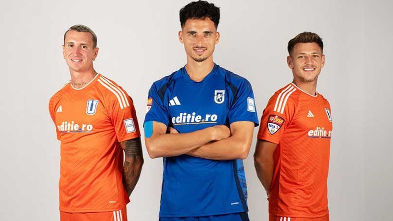 Echipament de top pentru jucătorii lui Adrian Mititelu. FCU 1948 Craiova și-a prezentat noile tricouri pentru sezonul 2024-2025