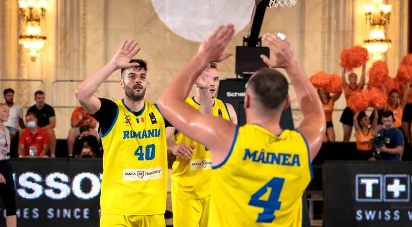 România, partide spectaculoase azi în Casa Poporului la FIBA 3x3 World Finals! Ce meciuri sunt programate azi | VIDEO