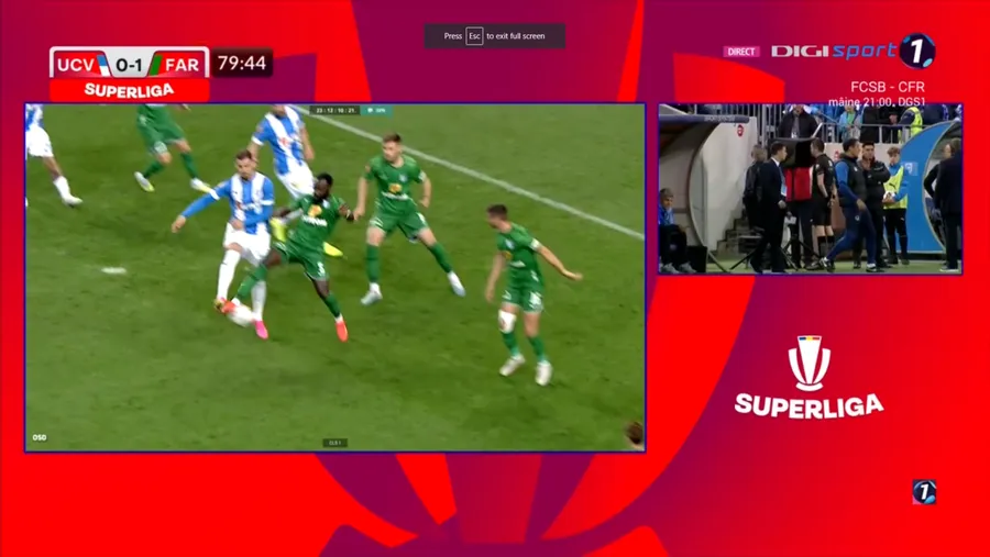 Sursă foto: captură Digi Sport