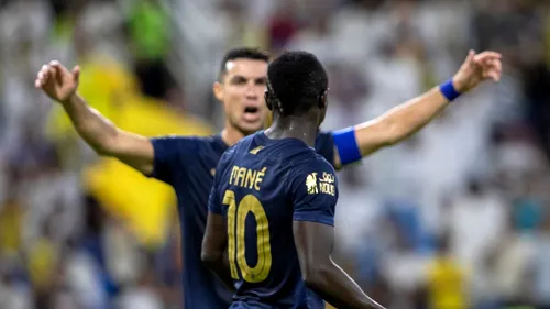 Ce se întâmplă cu Cristiano Ronaldo? Sadio Mane l-a eclipsat total pe portughez la echipa unde joacă împreună în Arabia Saudită