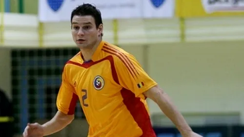 România – Macedonia, scor 5-0, într-un meci amical de futsal