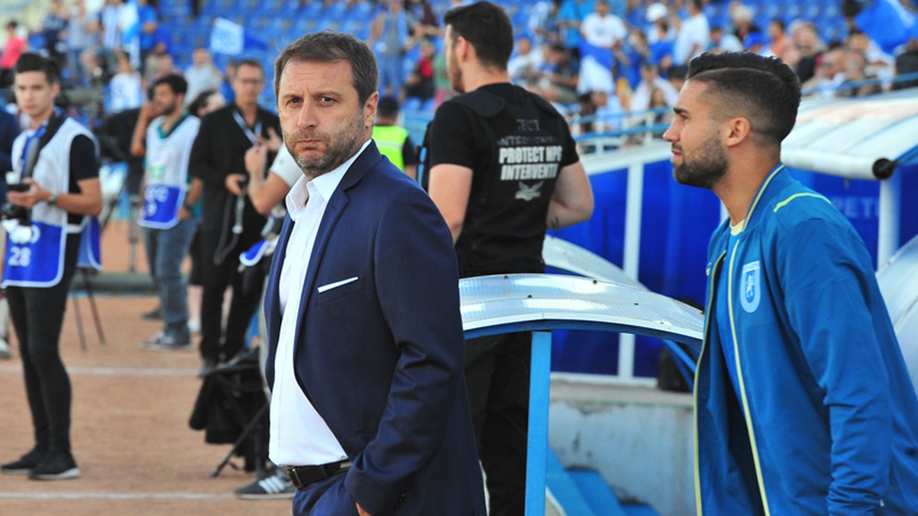 Mangia a lipsit de la primul amical disputat de CS U Craiova în Turcia! Italianul s-a întors de urgență în țara natală