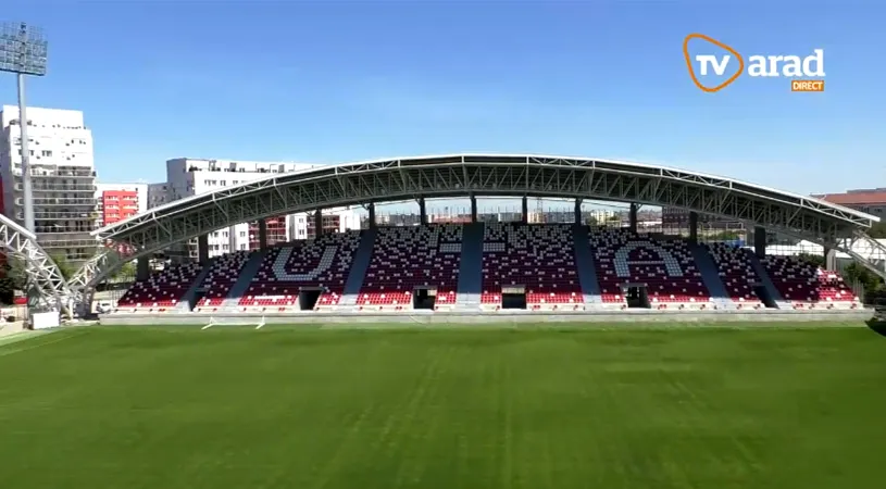 VIDEO | Pe șantierul ”Francisc Neuman”! Cum decurg și se prezintă lucrările la noul stadion al echipei UTA