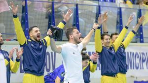 Corona Brașov va juca în optimile CEV Cup la volei masculin după a trecut lejer de Vojvodina Novi Sad! Coșmarul Rapidului, următorul adversar