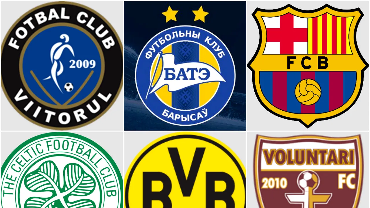 Toate câștigătoarele de Cupă și campionat din Europa, în sezonul precedent! De la Viitorul și Voluntari, până la Celtic sau Bate Borisov