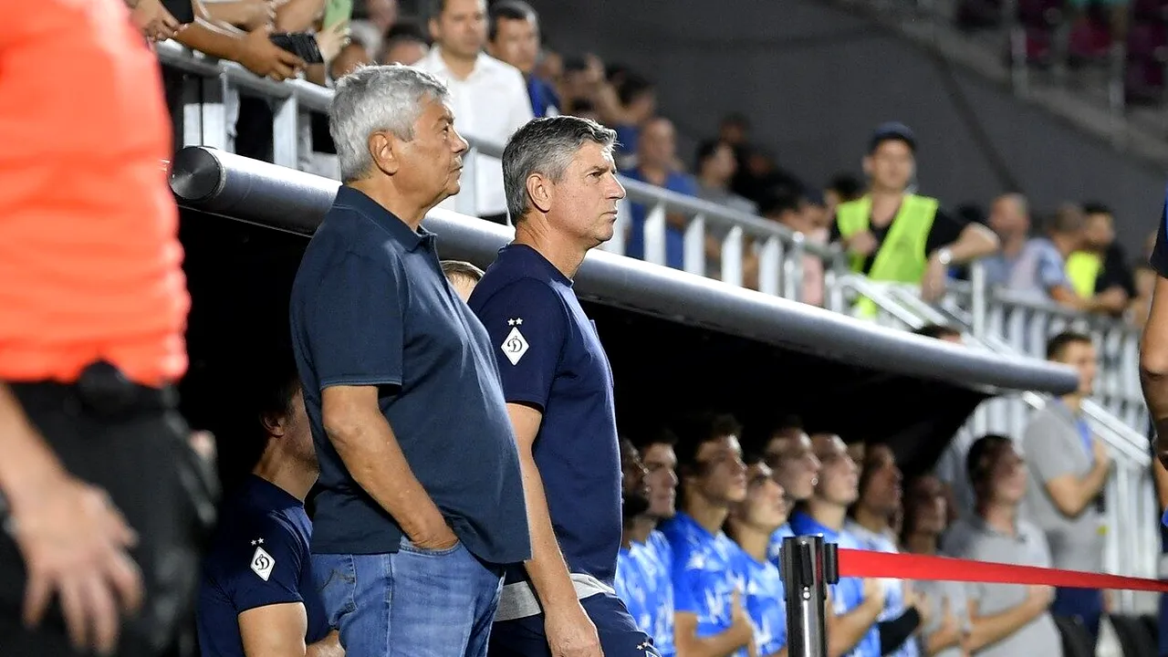 Meci spectaculos în Giulești! Dinamo Kiev și Beșiktaș s-au duelat în partida tur a dublei din play-off-ul Conference League iar trupa lui Mircea Lucescu a pierdut dramatic, cu 2-3, după un gol marcat de turci în prelungiri! | FOTO