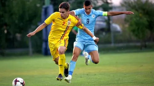 România U19, remiză cu Serbia, în preliminariile EURO 2020