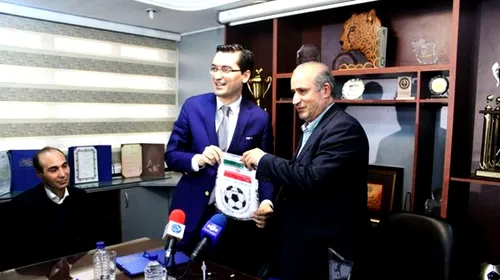 Parteneriat surpriză „parafat” de Burleanu la Teheran. FRF s-a „înfrățit” cu Federația de Fotbal din Iran