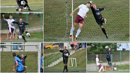 Portarul stelist cu o singură mână face instrucție cu "rapizii". Cu Tudorel în mare formă, Frăția a eliminat CFR București din Cupă, după ce remizase cu AFC Rapid în Liga 5. Portarul pleacă în Columbia | FOTO