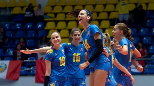 Rezultat istoric: naționala feminină de volei U18 a României va juca pentru locul 5 la Campionatul Mondial din Egipt