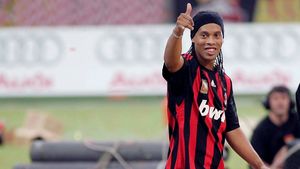 Ronaldinho: "Lo Scudetto e al Milanului"